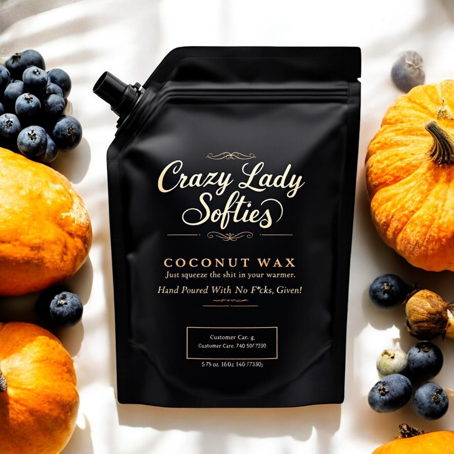 Blueberry Pumpkin Harvest Softie